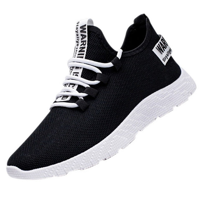 WENYUJH Men Sneakers Vulcanized Shoes Breathable Casual No-slip Shoes Male Air Mesh Lace up Wear-resistant Shoes tenis masculino