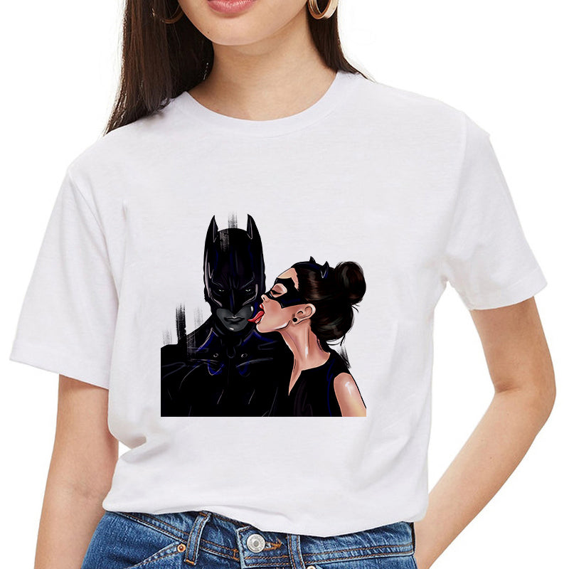 New Summer Women t shirt Tops Batman