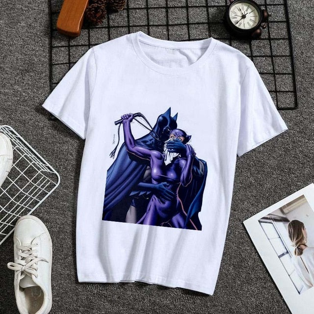 New Summer Women t shirt Tops Batman