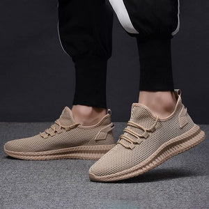 CYSINCOS Men Vulcanize Shoes Lightweight Breathable Flats Men Shoes Loafers Casual Shoes Men Trainers Sneakers Tenis