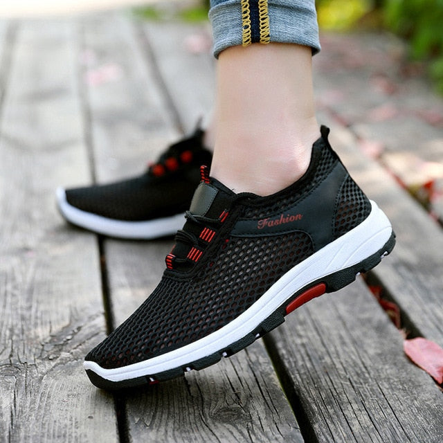 HEFLASHOR Men Breathable Comfortable Casual Shoes Fashion Canvas Shoes Lace Up Wear-resistant Men Sneakers Zapatillas Deportiva