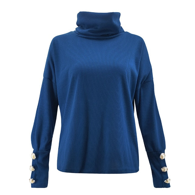 Mossha Casual turtleneck sweatshirts