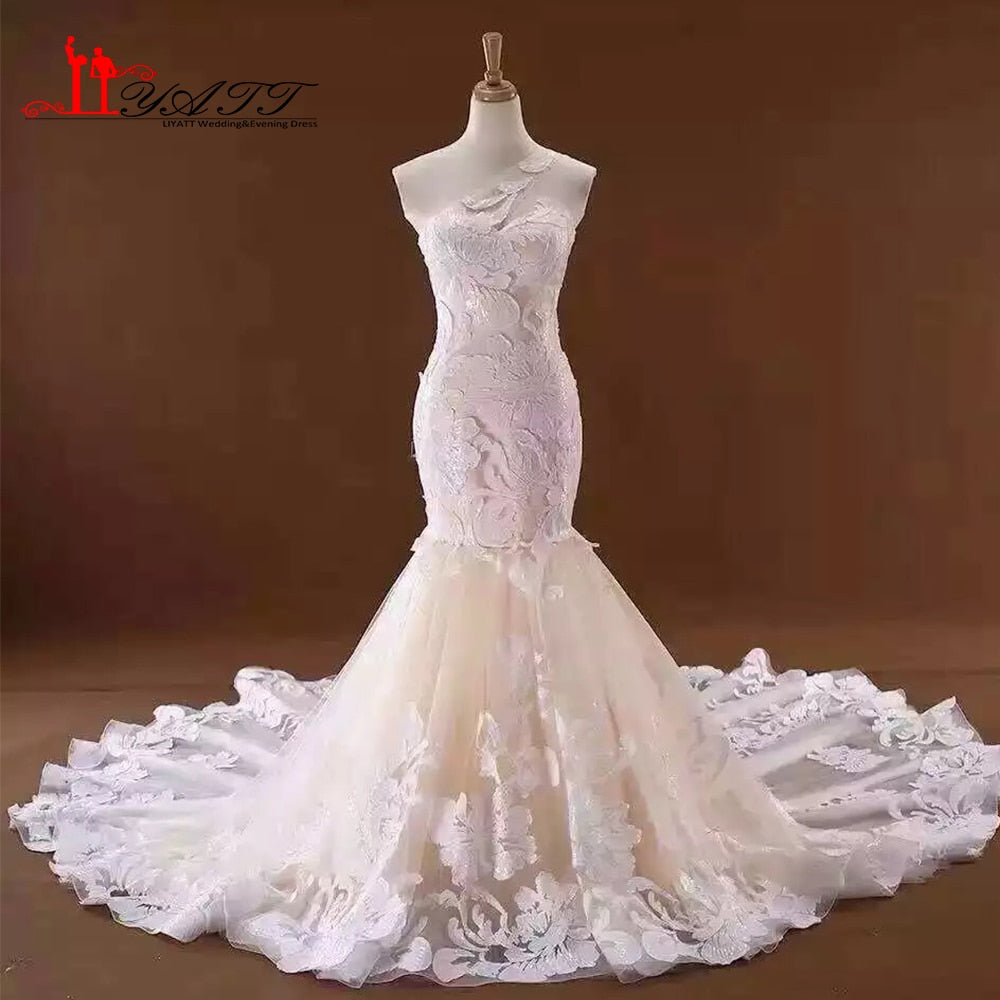 Custom Made 2019 Wedding Bridal Dress Amazing Arabic