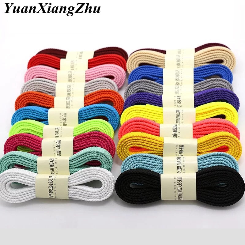 28 colors shoelace A pair of classic flat double hollow woven laces 100CM / 120CM / 140CM / 160CM sports casual laces SB-1