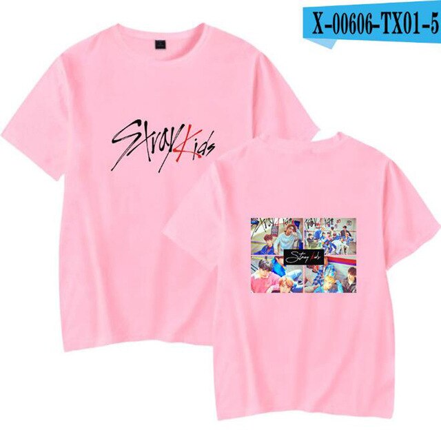 KPOP Stray Kids T Shirt StrayKids MINHO JISUNG