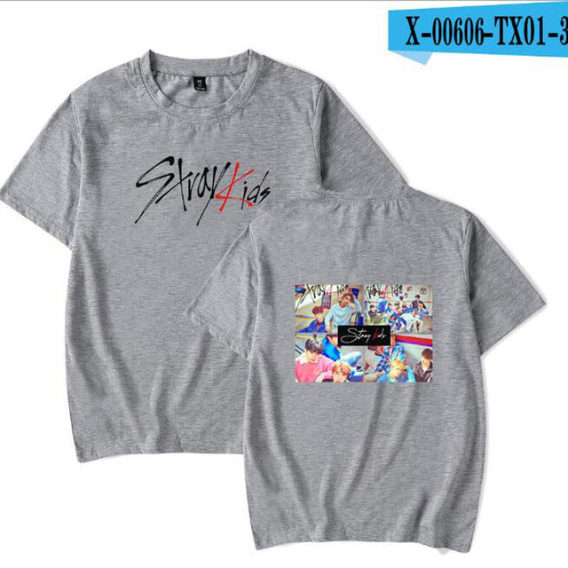 KPOP Stray Kids T Shirt StrayKids MINHO JISUNG