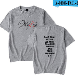 KPOP Stray Kids T Shirt StrayKids MINHO JISUNG