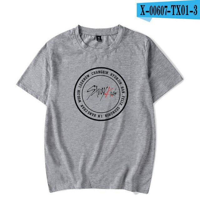 KPOP Stray Kids T Shirt StrayKids MINHO JISUNG