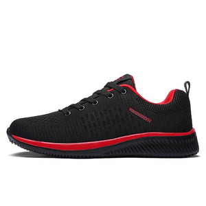 New Vulcanize Shoes Men Mesh Casual Shoes Lac-up Men Sneakers Ultralight Breathable Running Sneakers Tenis Feminino Zapatos